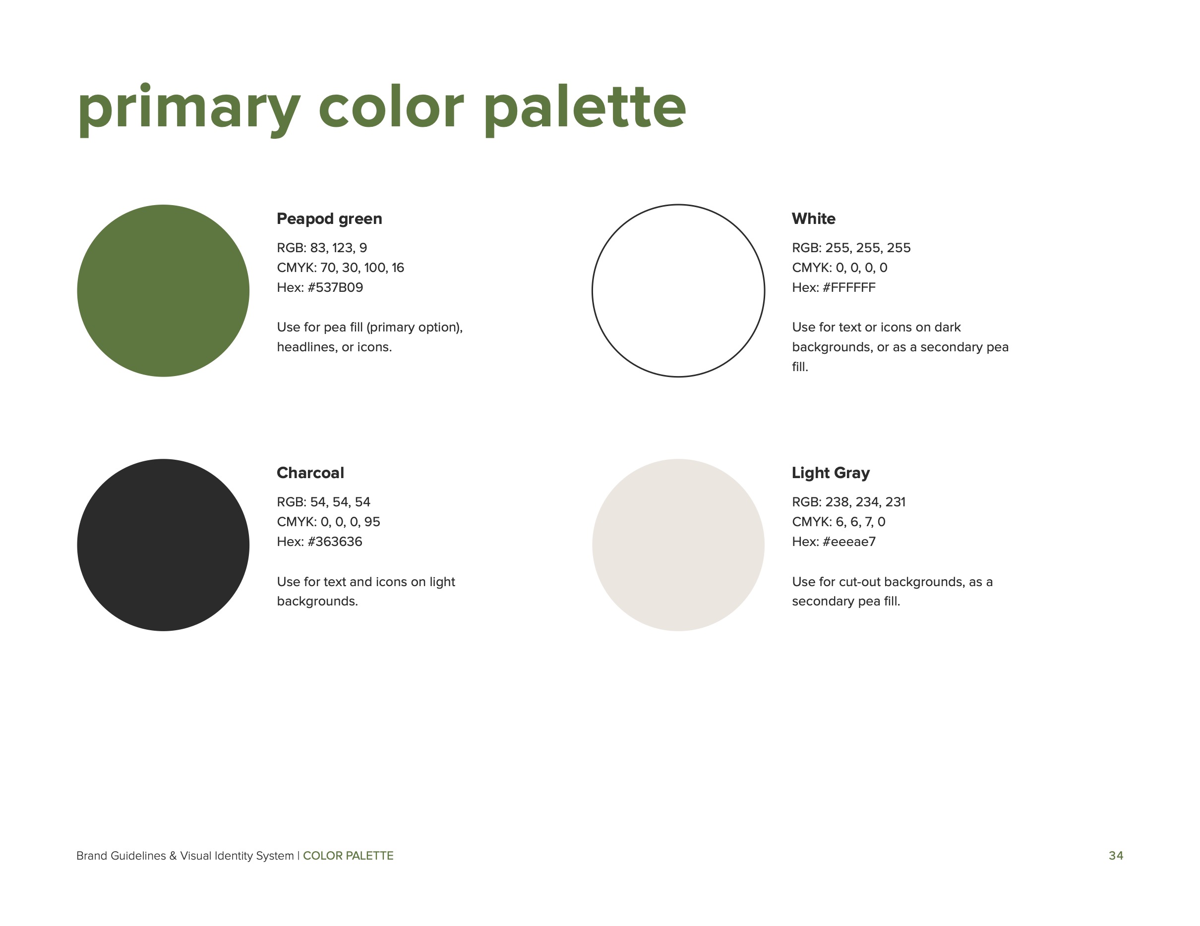 Peapod Brand Guidelines